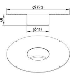 Line Drawing - Intermediate section