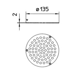 Line Drawing - Grating-135