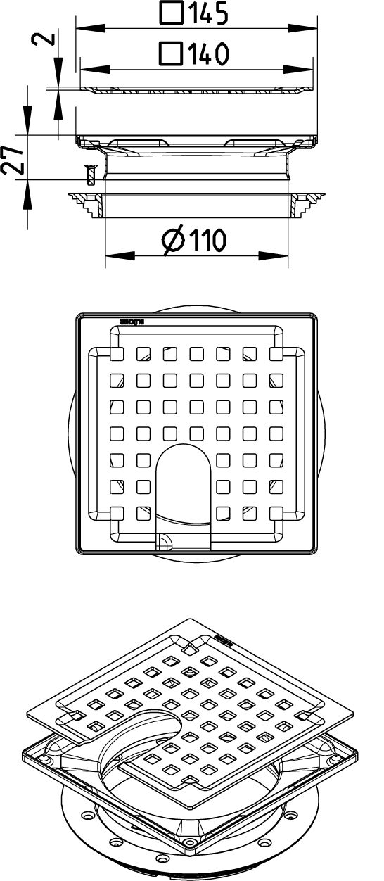 Line Drawing - MULTI top-145