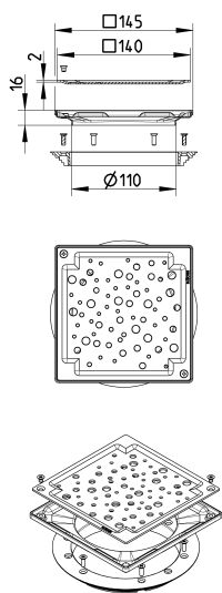 Line Drawing - MULTI top-145