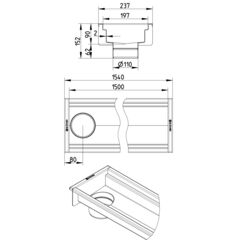 Line Drawing - Channel-No membrane