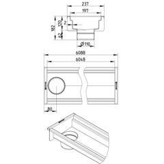 Line Drawing - Channel-No membrane