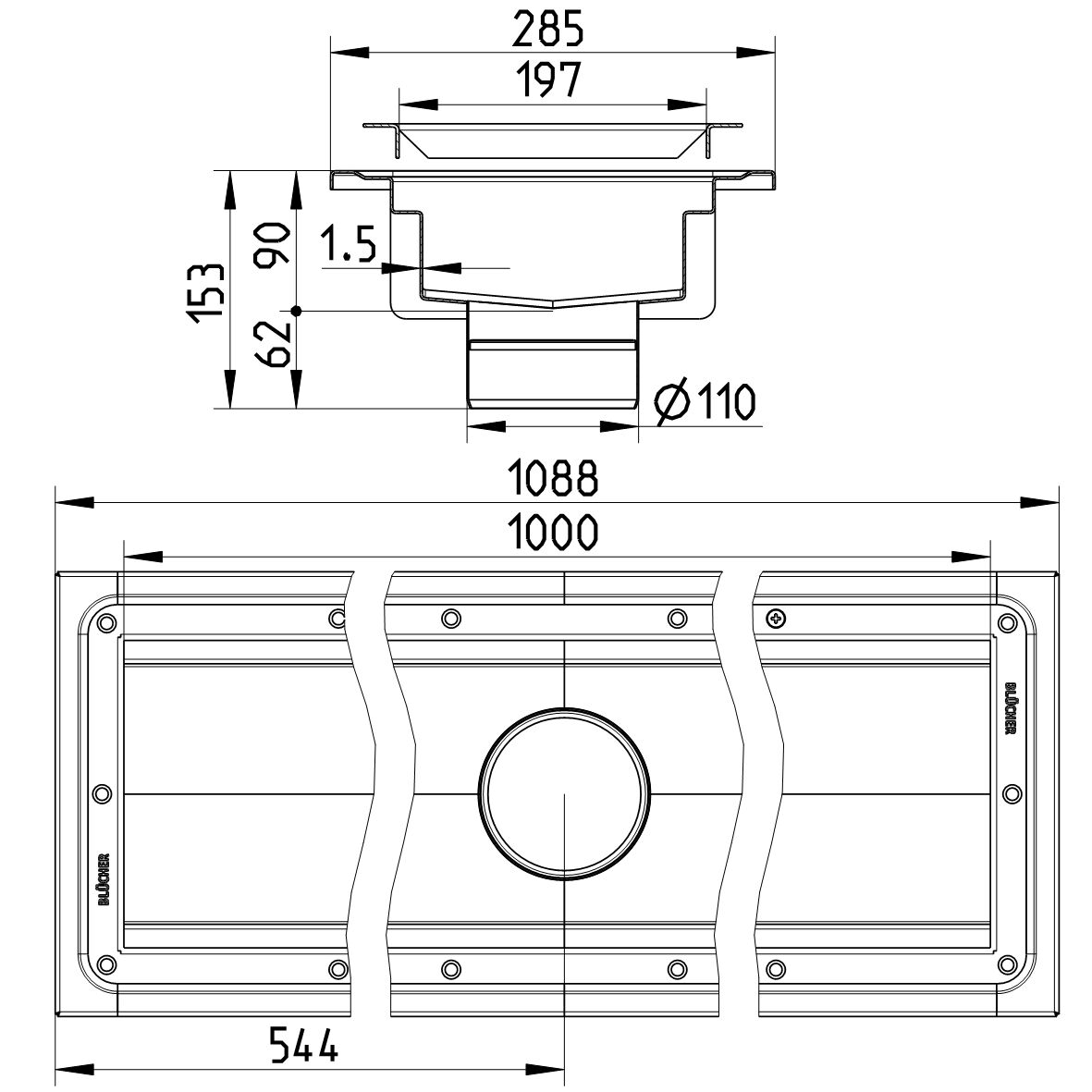 Line Drawing - Channel-Vinyl