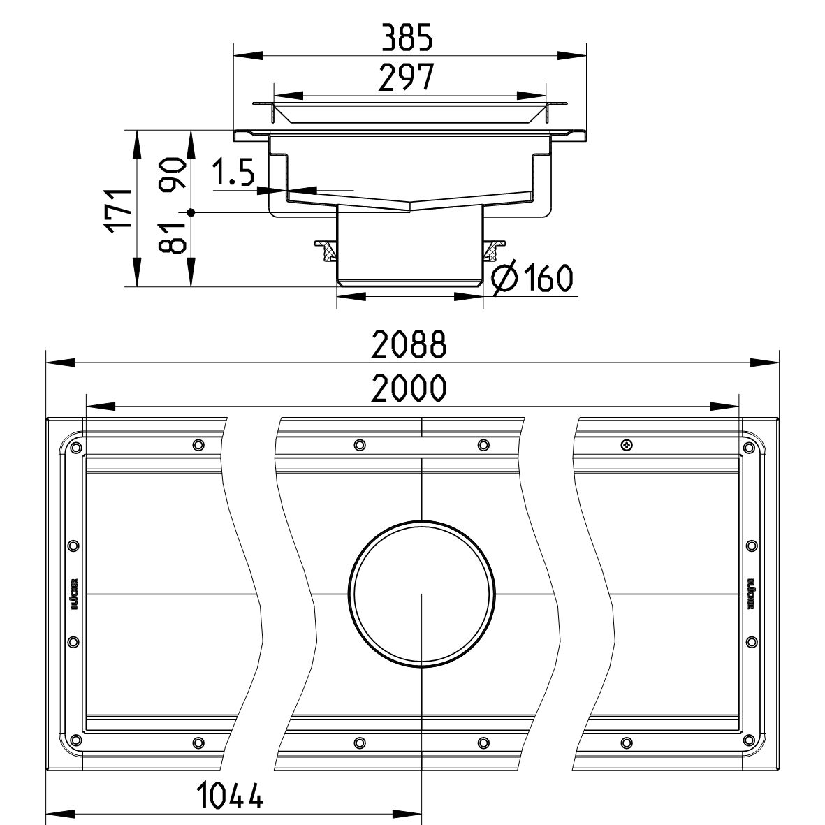 Line Drawing - Channel-Vinyl