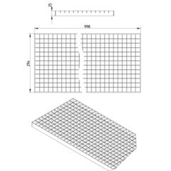 Line Drawing - Grating-Channel-300