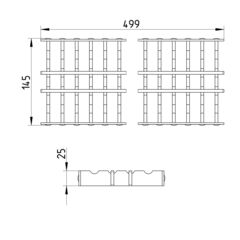 Line Drawing - Grating-Channel-150