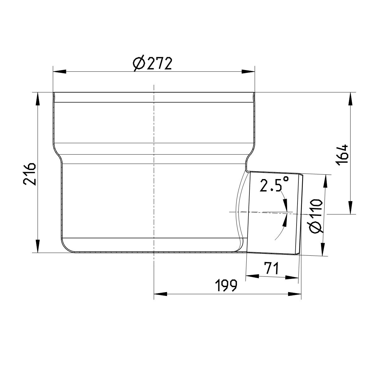 Line Drawing - Lower part-250