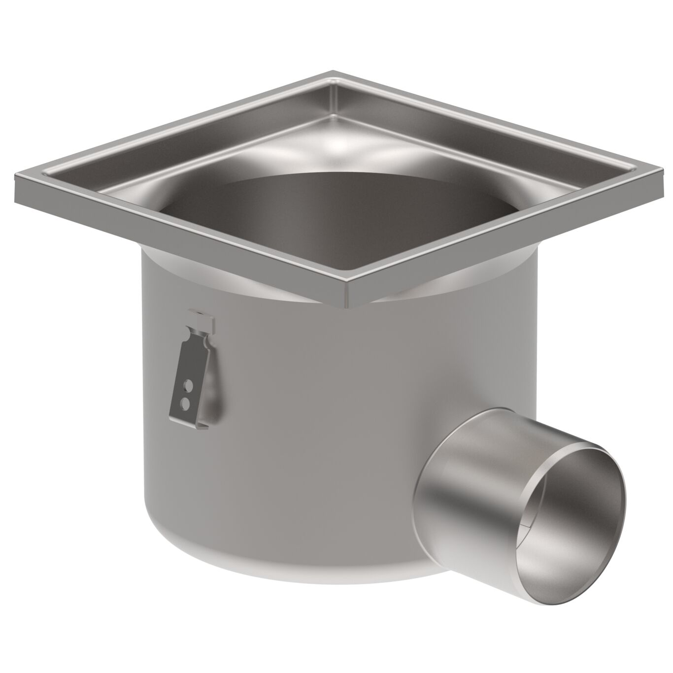 Siphon de sol en inox - 260.300.110 - BLÜCHER Metal - pour douches