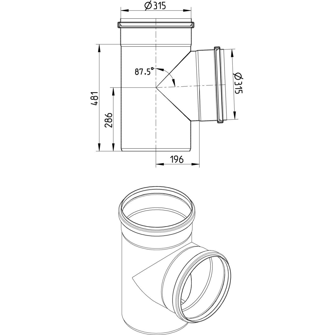 Line Drawing - Branch-87.5