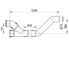 Line Drawing - Transprot pocket